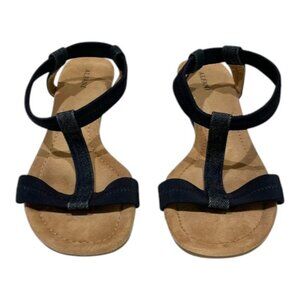 Alfani Voyage Wedge Sandals - DENIM BLUE